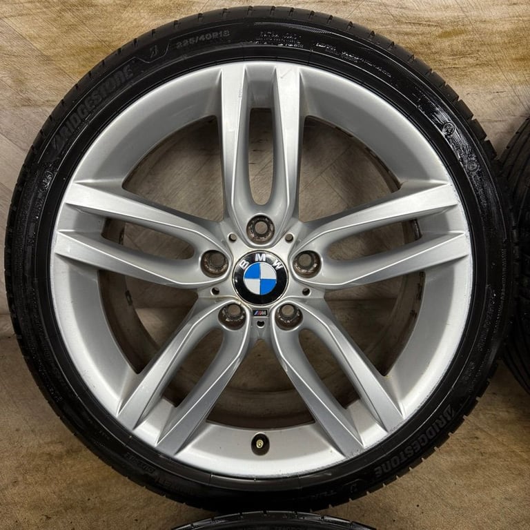 18'' GENUINE BMW 1 SERIES 2 F20 F21 F22 461 M SPORT ALLOY WHEELS TYRES ALLOYS