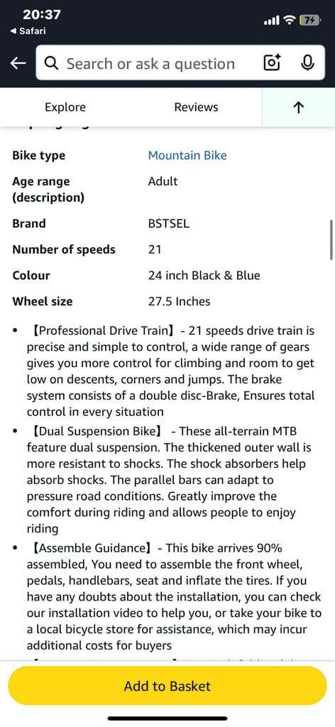 Trioblade Mountain Bike