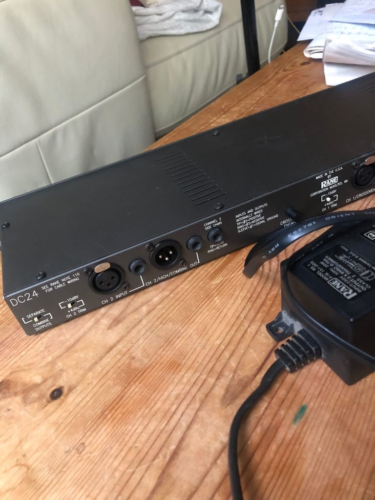Rane DC24 - 2-channel dual-band dynamic processor