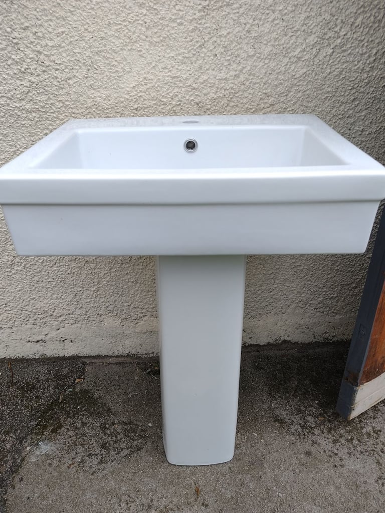 Sink and pedestal 
