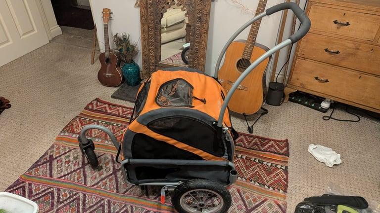 Dutch Dog "DoggyRide" mini stroller / bike trailer
