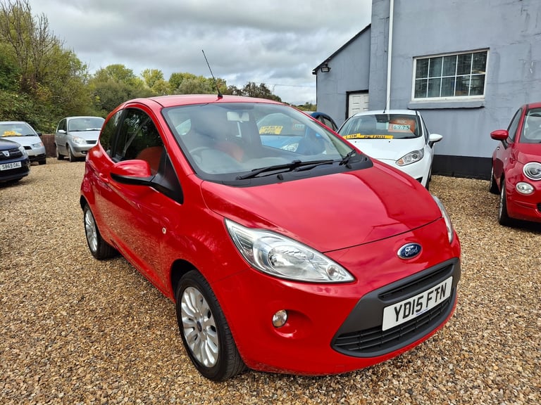 2015 Ford Ka 1.2 Zetec Hatchback 3dr Petrol Manual Euro 5 (s/s) (69 ps) Petrol