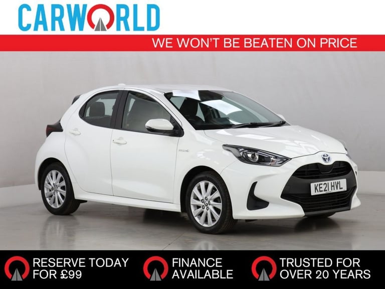 image for 2021 Toyota Yaris 1.5 Hybrid Icon 5dr CVT HATCHBACK PETROL/ELECTRIC Automatic