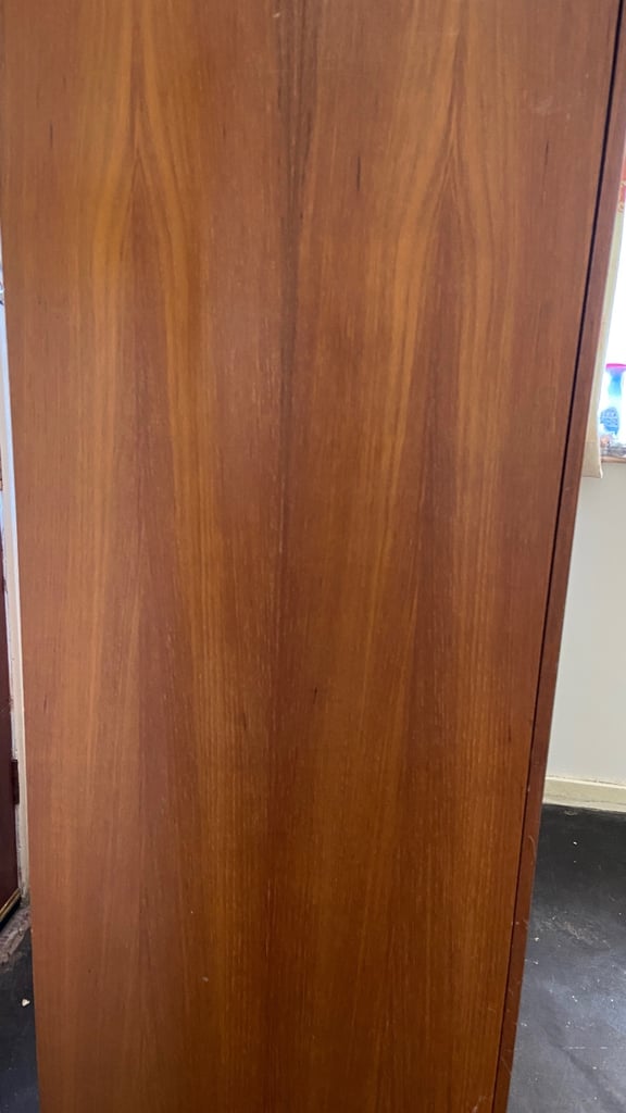 Sturdy mid century wardrobe