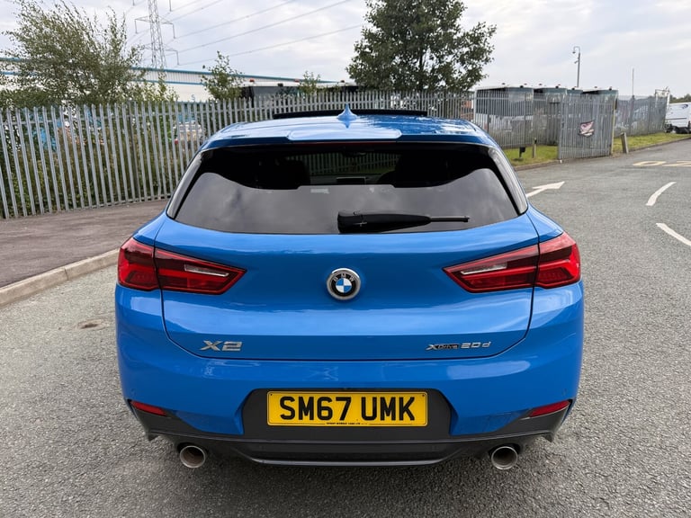 2018 BMW X2 XDRIVE20D M SPORT AUTO SUV BLUE DIESEL ULEZ COMPLIANT