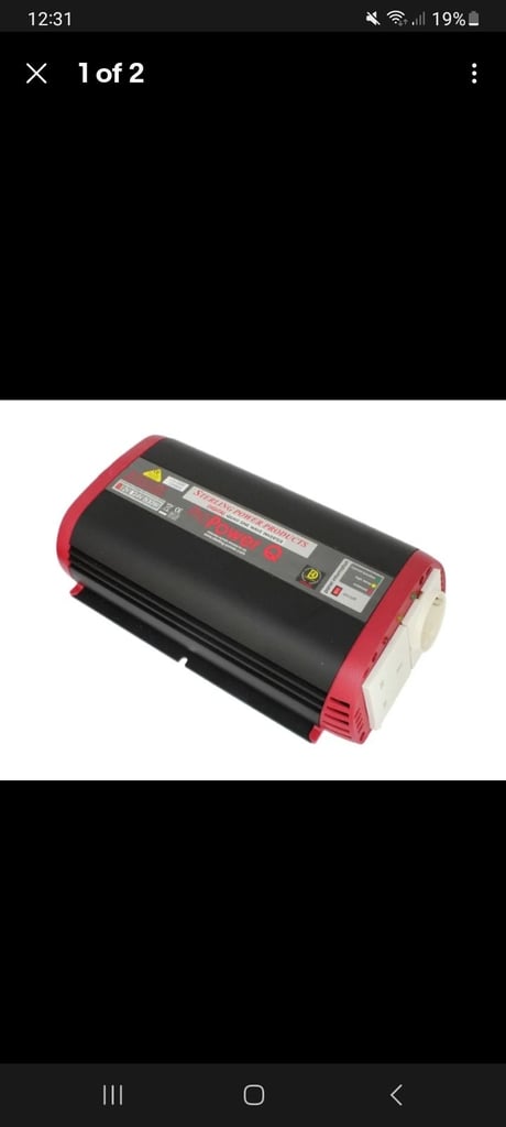 The Sterling 'Pro Power Q' quasi (or modified) sine wave power inverter is ideal for washing machine