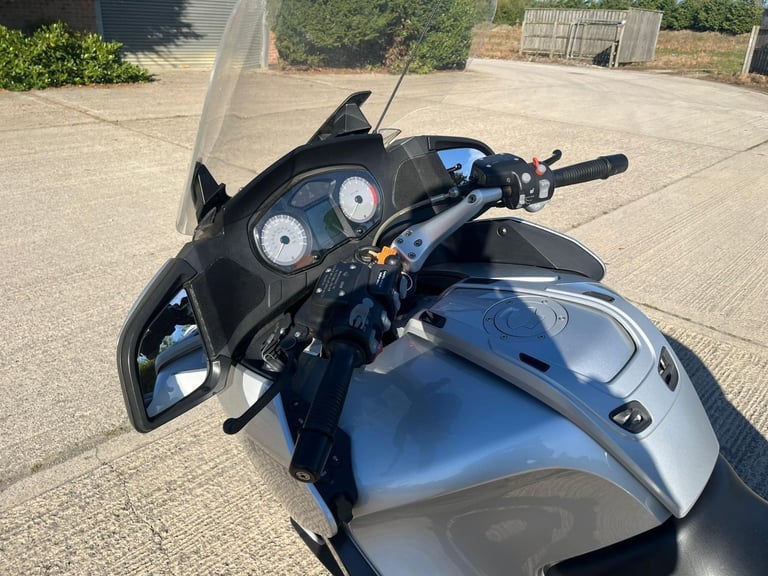 2007 07 BMW R1200RT R1200 RT SILVER TOURER R 1200 CLEAN TOURER CRUISE RADIO