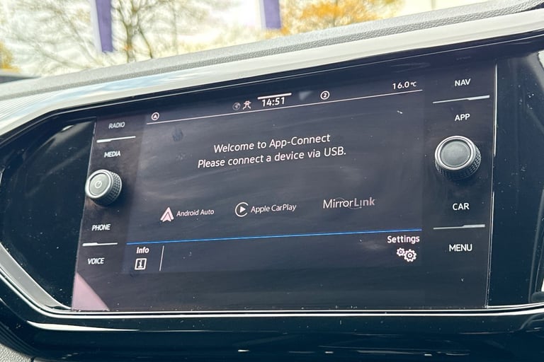 2022 Volkswagen T-Cross 1.0 TSI Black Edition 5dr | Parking Sensors  |  App Connect SUV PETROL Ma...