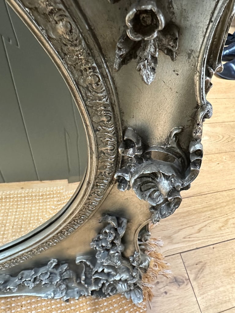 Laura Ashley Silver Beth Mirror
