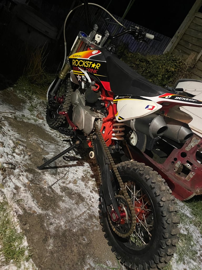 125cc pitbike fully rebuilt 