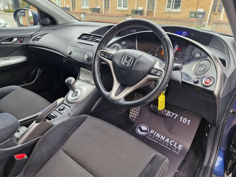 2007 Honda Civic 1.8L Type S i-VTec Semi-Auto Hatchback 3dr Petrol Semi Automatic Euro 4 (13 Hatc...