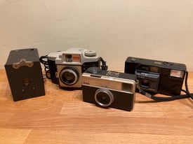 Vintage KODAK Camera Bundle, inc No 0 Brownie