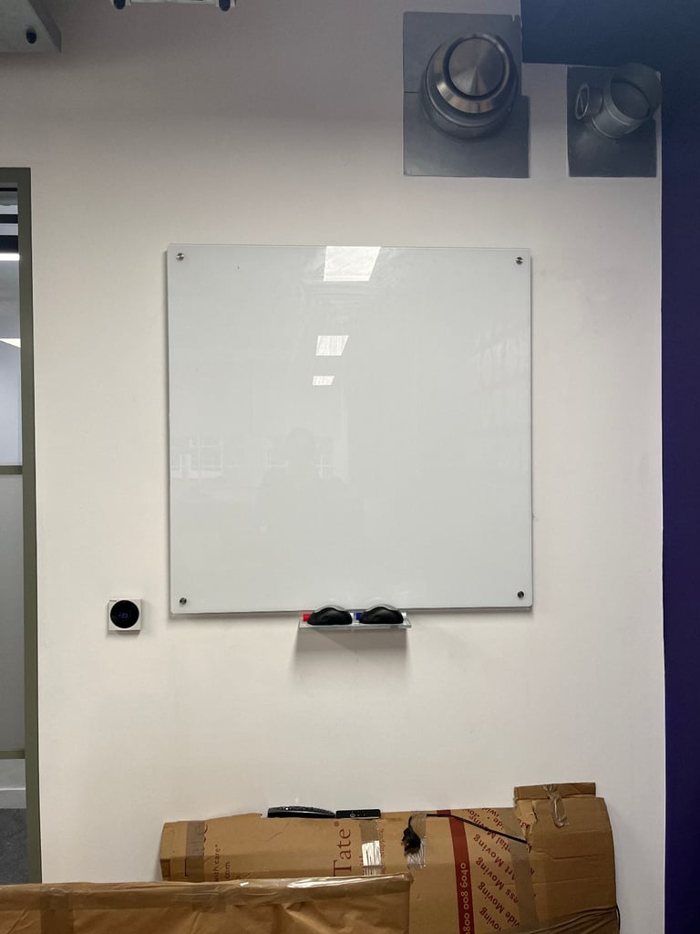 image for Magnetic Glass Whiteboard