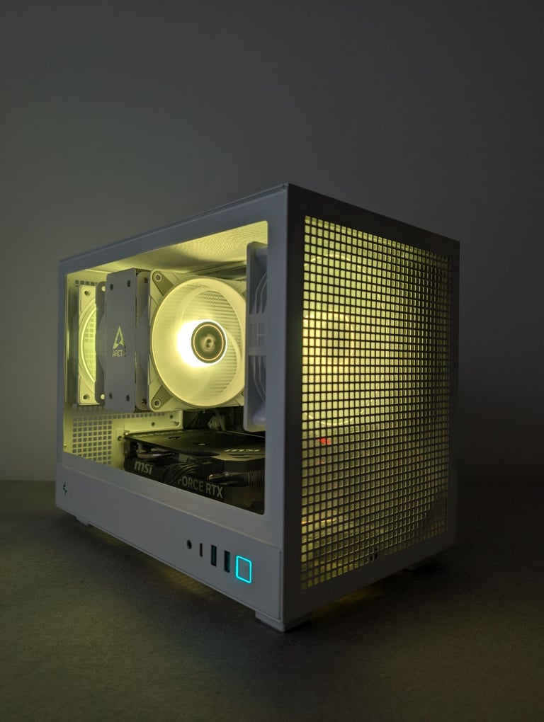 AMD Ryzen ITX Gaming PC | RTX | 32GB Ram | Aorus Elite | Deep Cool | Arctic | MSI |