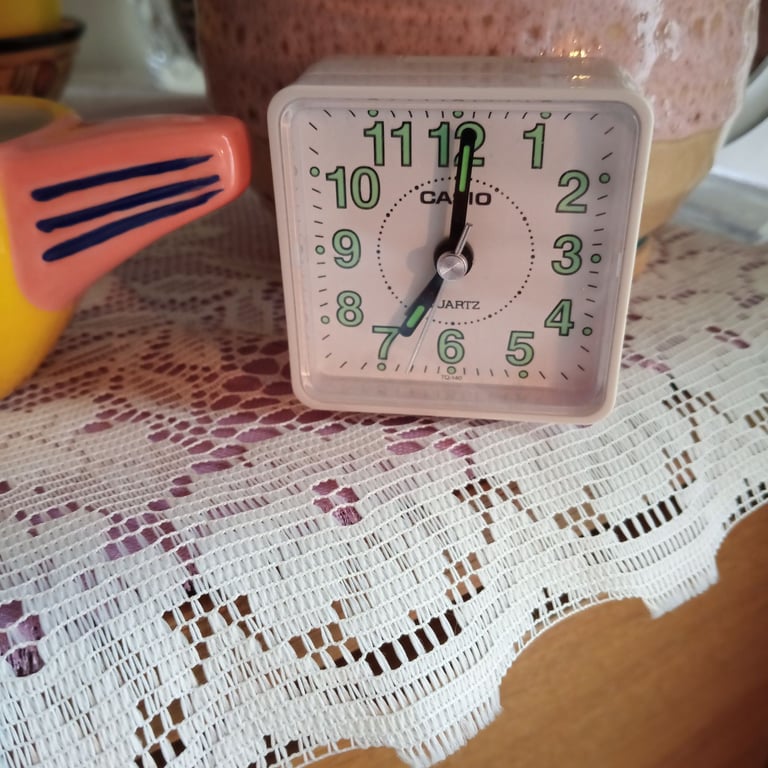 image for 6 x 6 cm simple alarm clock 