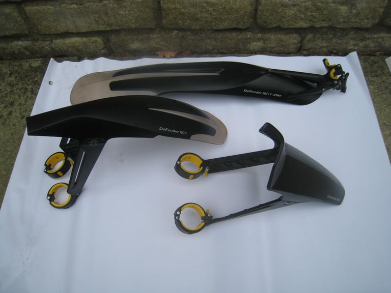image for 29er MUD GUARDS - TOPEAK DEFENDER XC1 , 3 piece set / 29 inch wheel 