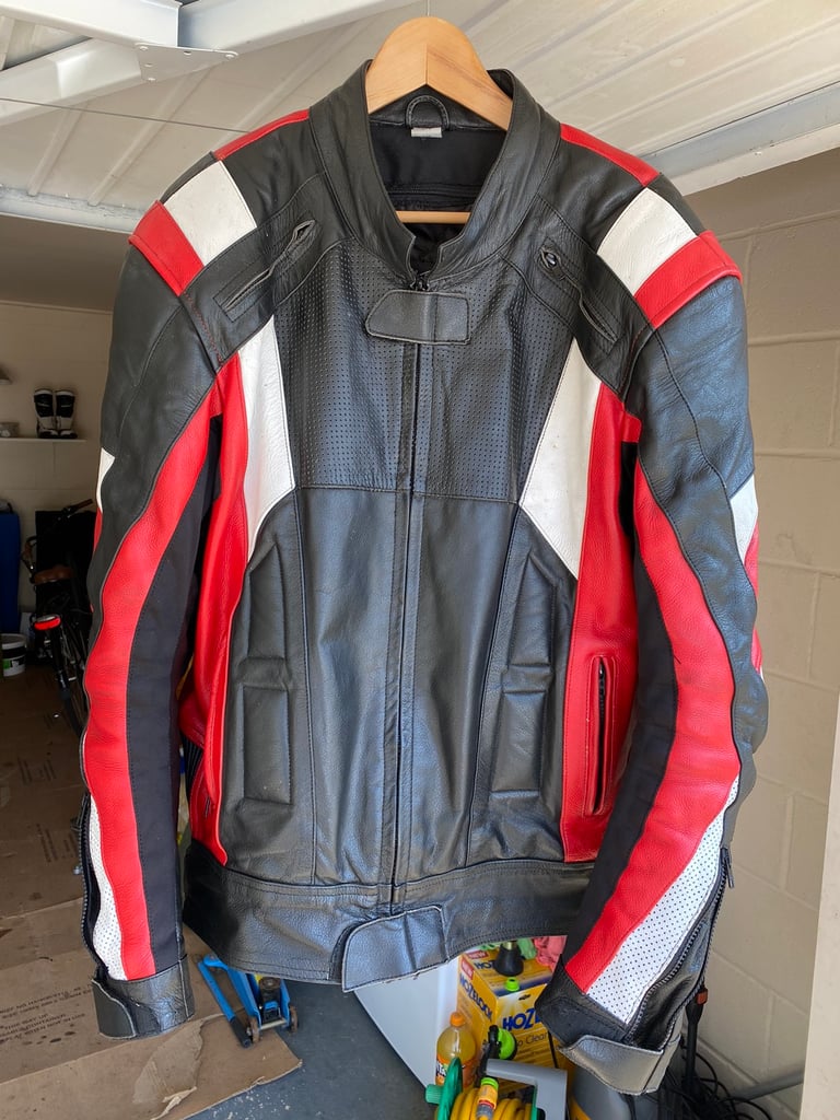 Leather Motorbike Jacket | in Penicuik, Midlothian | Gumtree