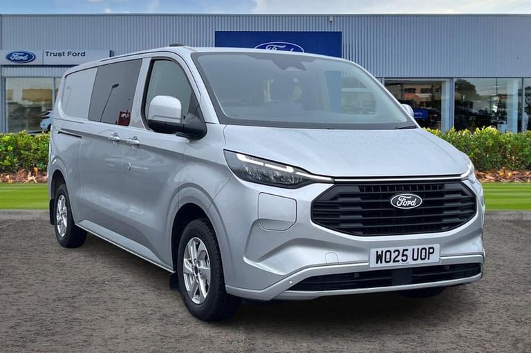 2025 Ford Transit Custom 2.5 320 Duratec 11.8kWh Limited Crew Van Double Cab Petrol Plug-in Hybri...