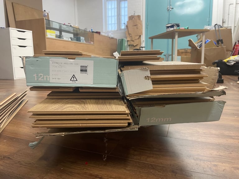 image for Free laminated floors and underlay 