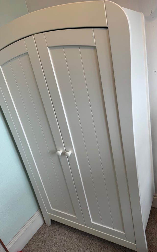 Mamas and Papas fern nursery furniture wardrobe and drawers changing table