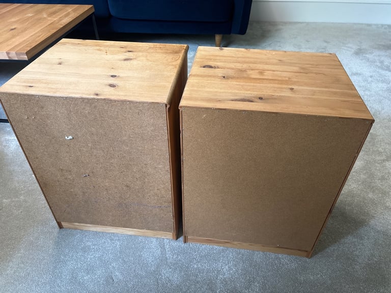 2 Woden chest of drawers 