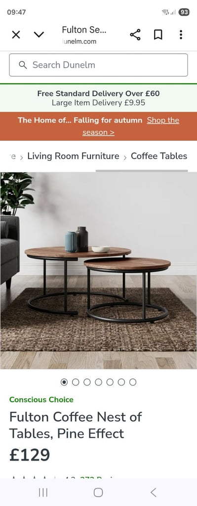Dunelm fulton oak effect furniture 