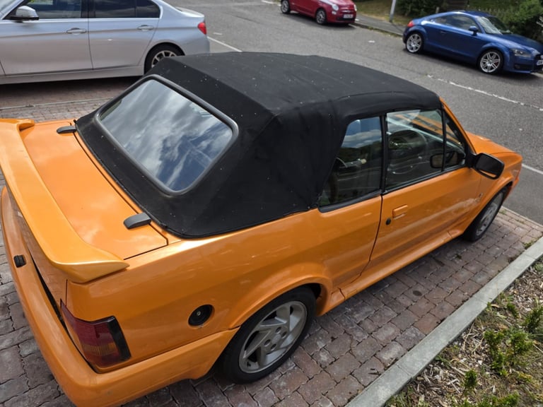 Ford, ESCORT, Convertible, 1990, Manual, 1597 (cc), 2 doors
