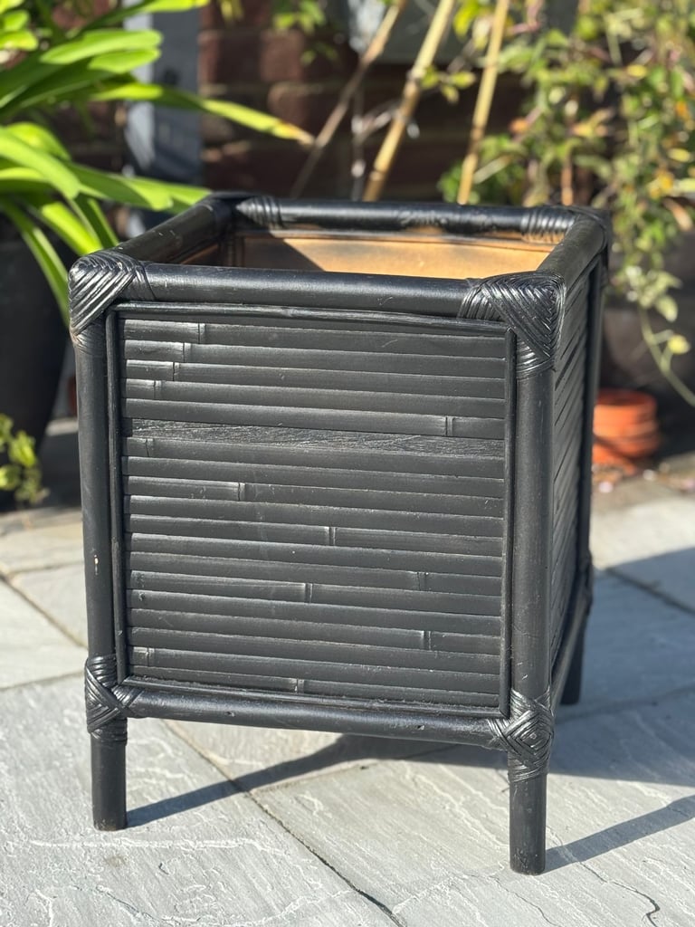 Vintage Bamboo planter