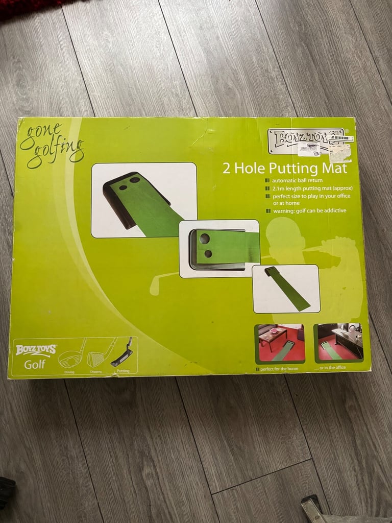 Putting green practice mat