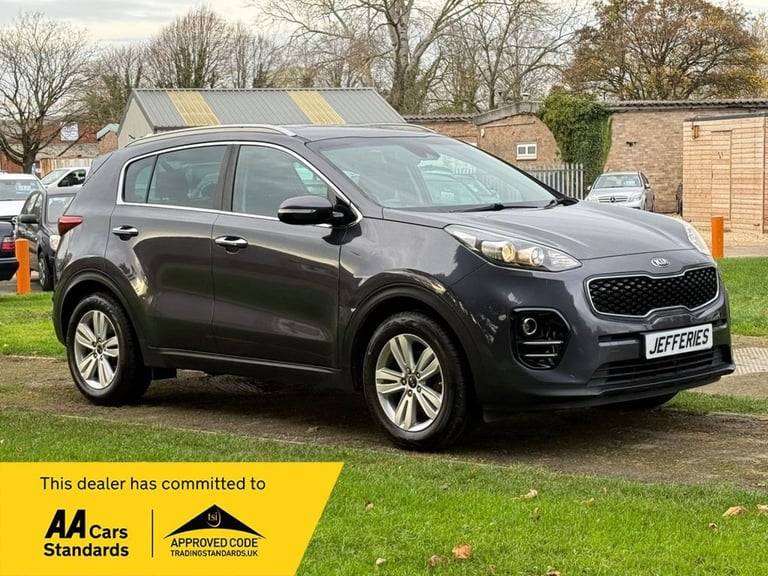 2017 67 KIA SPORTAGE 1.7 CRDI 2 SUV 5DR DIESEL MANUAL EURO 6 (S/S) (114 BHP) DIE