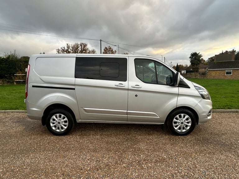 2020 Ford Transit Custom 2.0 300 EcoBlue Limited Crew Van Auto L1 H1 Euro 6 (s/s) 5dr PANEL VAN D...