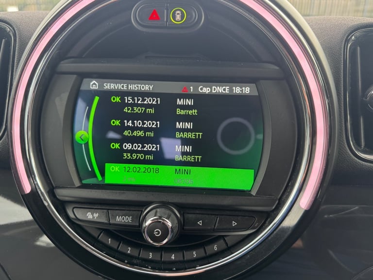 2018 MINI Countryman 1.5 Cooper 5dr HATCHBACK Petrol Manual