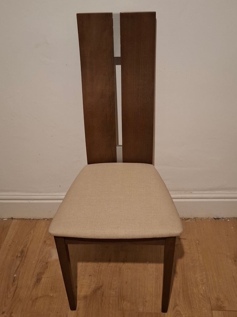x4 Solid Wooden Dining Chairs (ALL 4 CHAIRS FOR £80) [SAME DAY DELIVERY AVAILABLE]