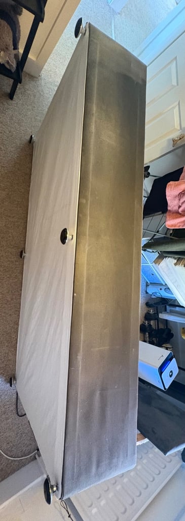FREE!!! Single divan bed base with matching head board.