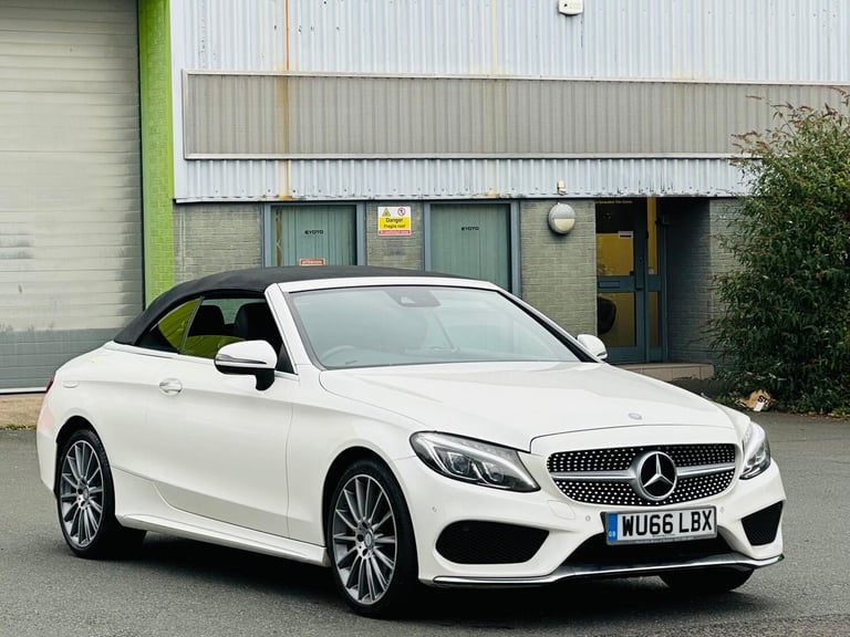 image for 2017 Mercedes-Benz C Class 2.1 C220d AMG Line (Premium Plus) Cabriolet G-Tronic+ 4MATIC Euro 6 (s...