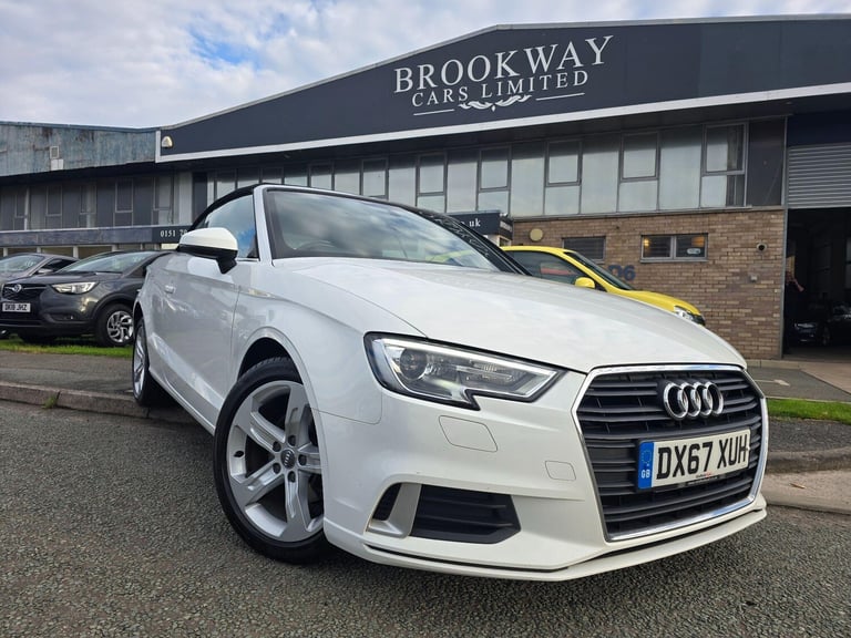 2017 Audi A3 Cabriolet 1.5 TFSI CoD Sport Euro 6 (s/s) 2dr CONVERTIBLE Petrol Manual