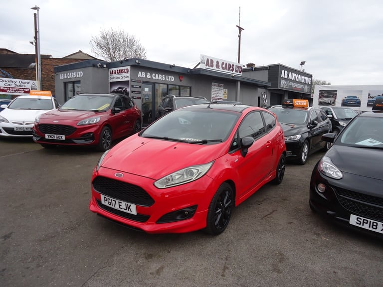 2017 Ford Fiesta 1.0 EcoBoost 140 ST-Line Red 3dr HATCHBACK Petrol Manual