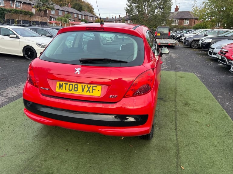2008 Peugeot 207 1.4 Sport 3dr HATCHBACK Petrol Manual