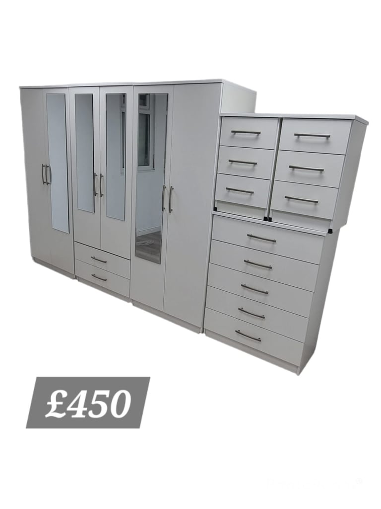 🤩Fully Assembled Wardrobe Sets At Factory Prices With Delivery To Bedroom🤩