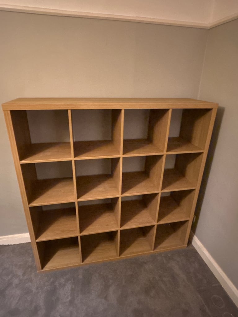 IKEA Kallax 16 box shelf unit