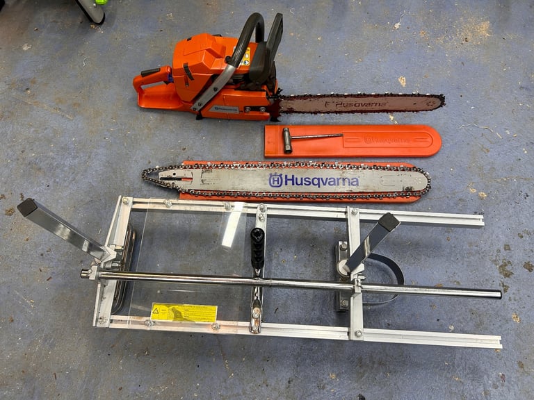 Husqvarna 365 Xtorq Chainsaw, 22 + 28 Inch Chain bar And Chain + Alaskan Mill
