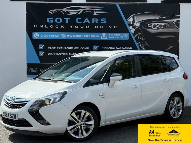 image for  Vauxhall Zafira Tourer 1.4T 16V SRi Euro 5 5dr Petrol Manual