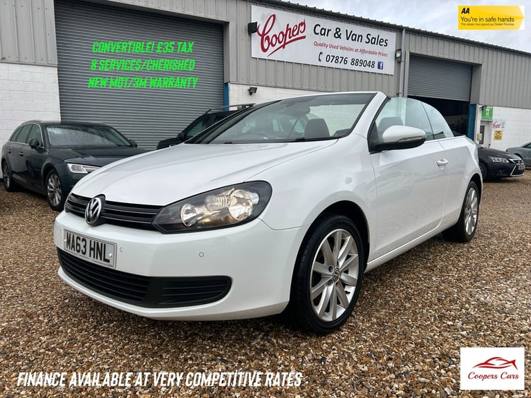2013 Volkswagen Golf 2.0 TDI BlueMotion Tech SE 2dr CONVERTIBLE Diesel Manual