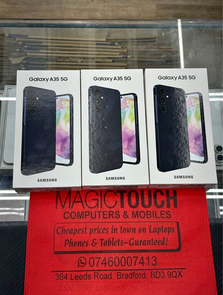 New Sealed Samsung Galaxy A35 5G 128GB ALL NETWORKS