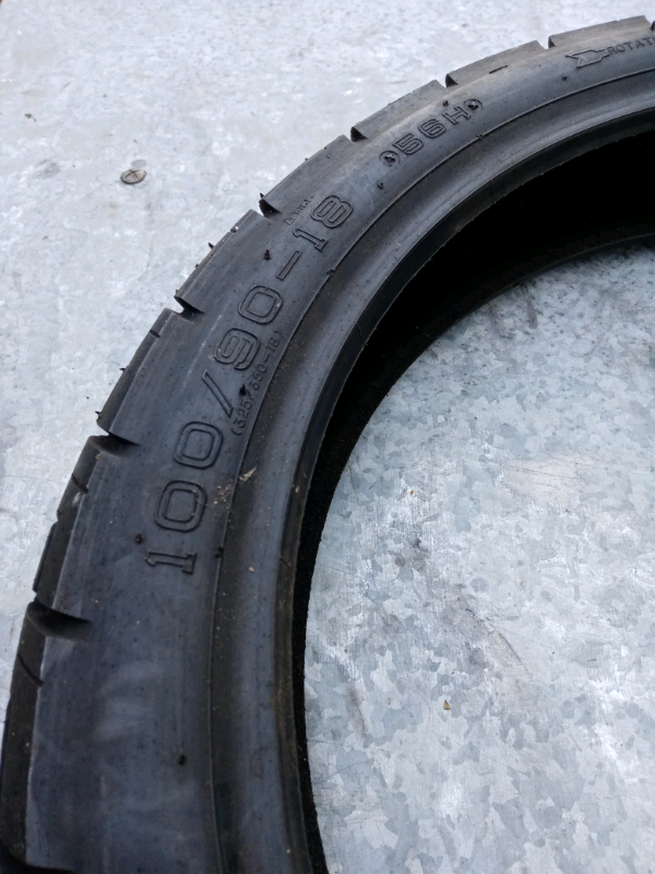 New unused 18" motorcycle tyre