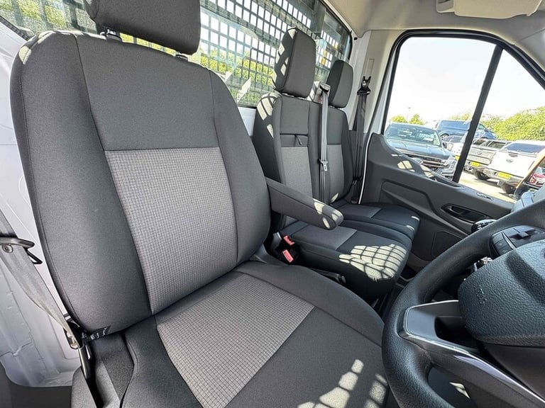  Ford Transit TDCI 130ps 350 DRW L4 Lwb 4.2 Metre Dropside with 12 Screen, A/C, Twin Rea Dropside...