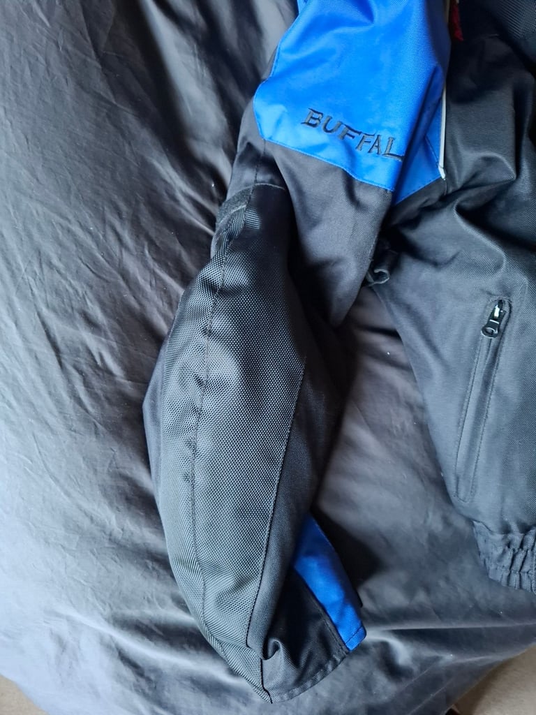 Mens textile motorbike jacket 44/XL