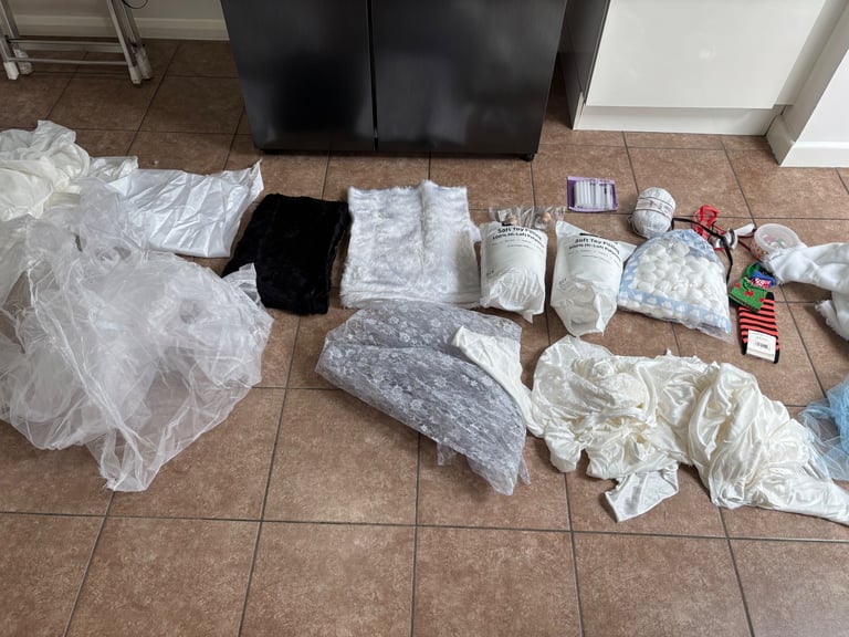 image for Fabric and craft items 