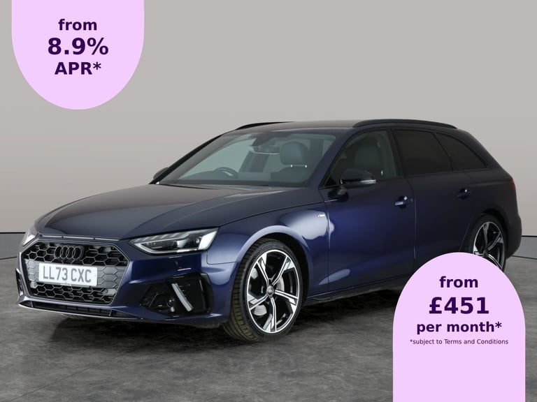 2023 Audi A4 40 TFSI 204 Black Edition 5dr S Tronic ESTATE PETROL Automatic