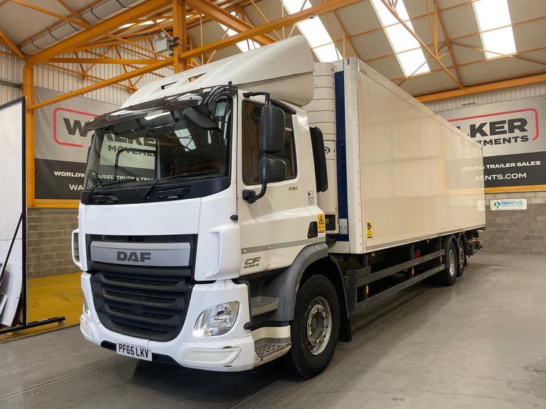 DAF CF290 *EURO 6*, 6X2 26 TONNE INSULATED FRIDGE/FREEZER – 2016 – PF65 LKV